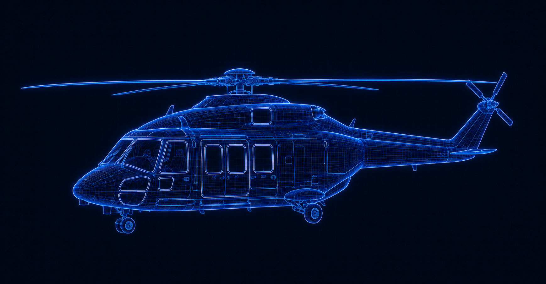 NIJL rotary-wing aircraft maintenance area selector