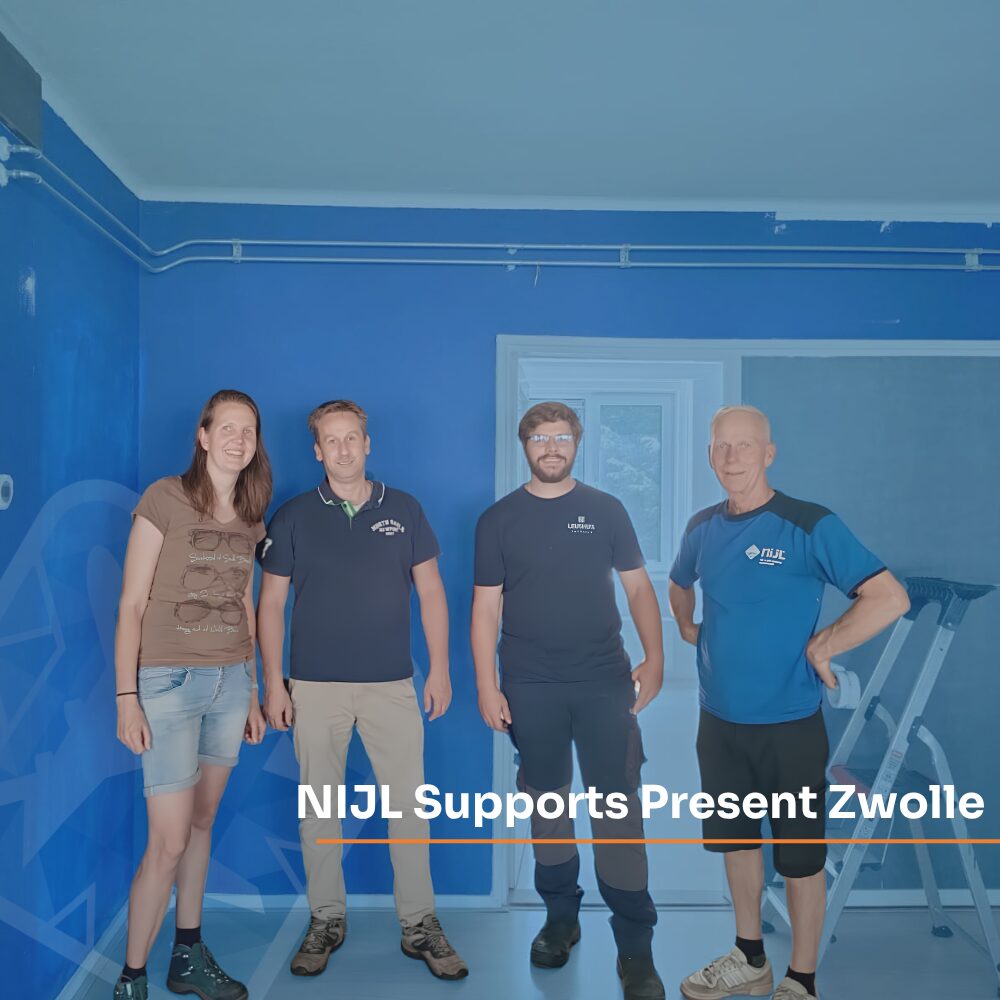 NIJL Returns for Second Year of Volunteering with Stichting Present Zwolle