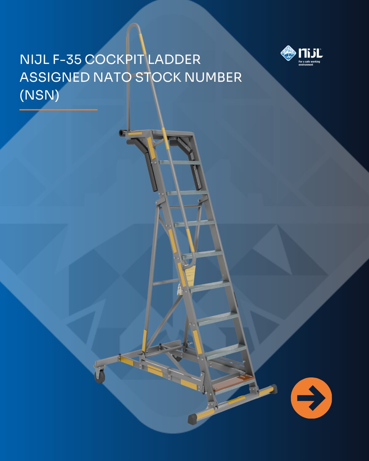 NIJL F-35 Cockpit Ladder Receives NATO Stock Number