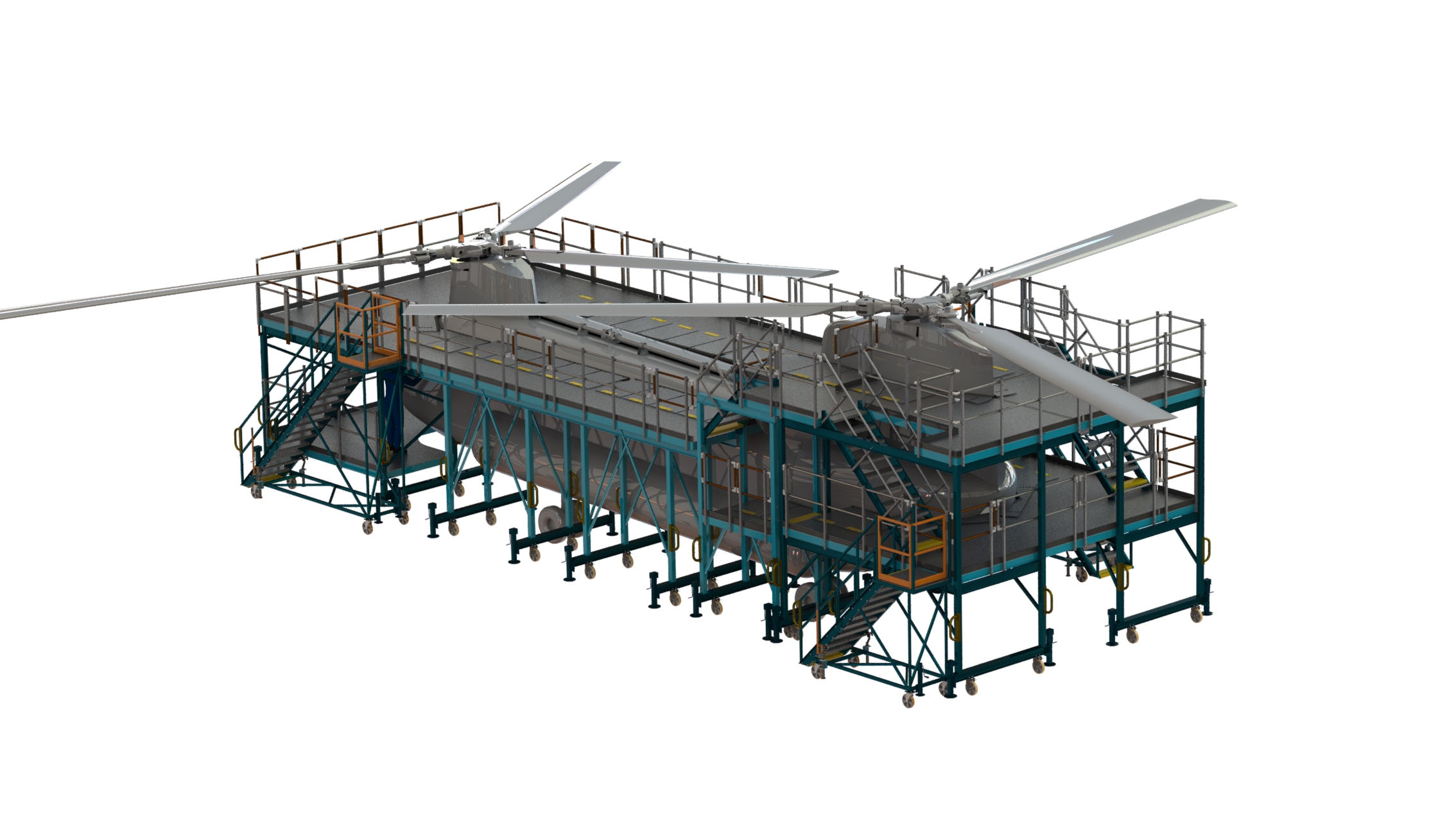 CH-47 Chinook Wrap-Around Maintenance Platforms gallery image