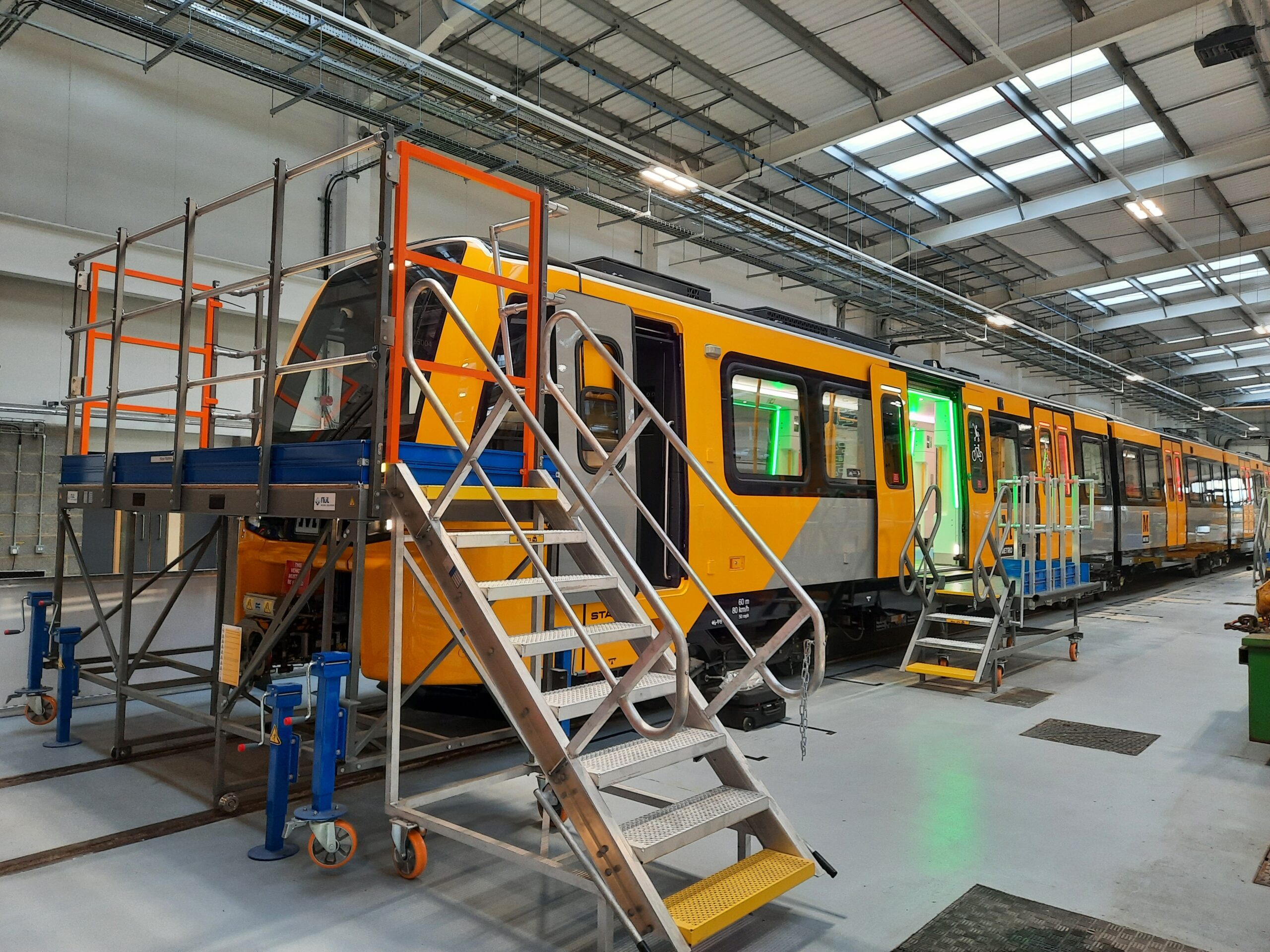 Project release: Class 555s access platforms
