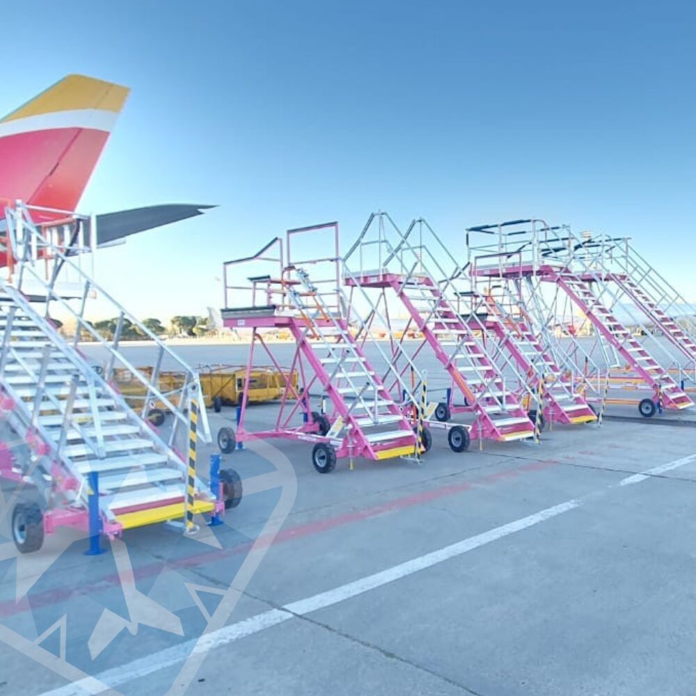 NIJL Group supports Iberia’s Breast Cancer Awareness campaign with bespoke NB & WB Access Equipment