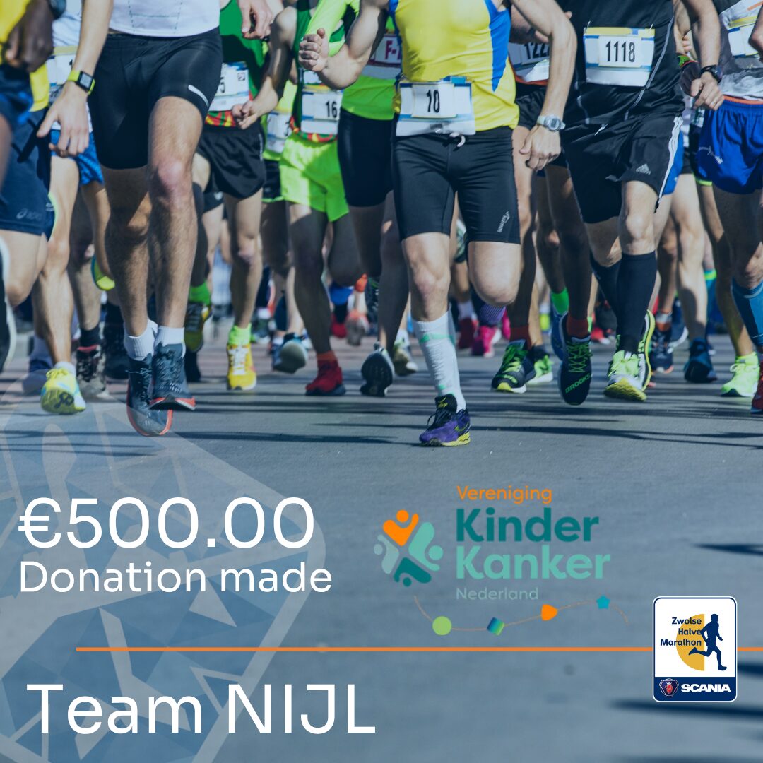 thumbnail_NIJL Donates to Vereniging Kinderkanker Nederland After Cancelled Charity Run